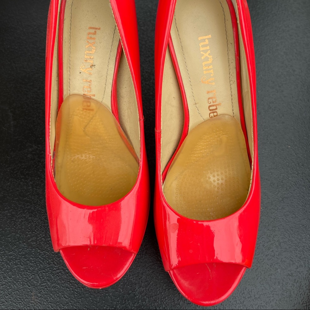 Platform Heel open toe